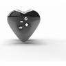 Вибромассажёр MYSTIM HEART'S DESIRE с электростимуляцией, чёрный 46549